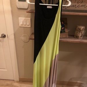 Calvin Klein long maxi dress